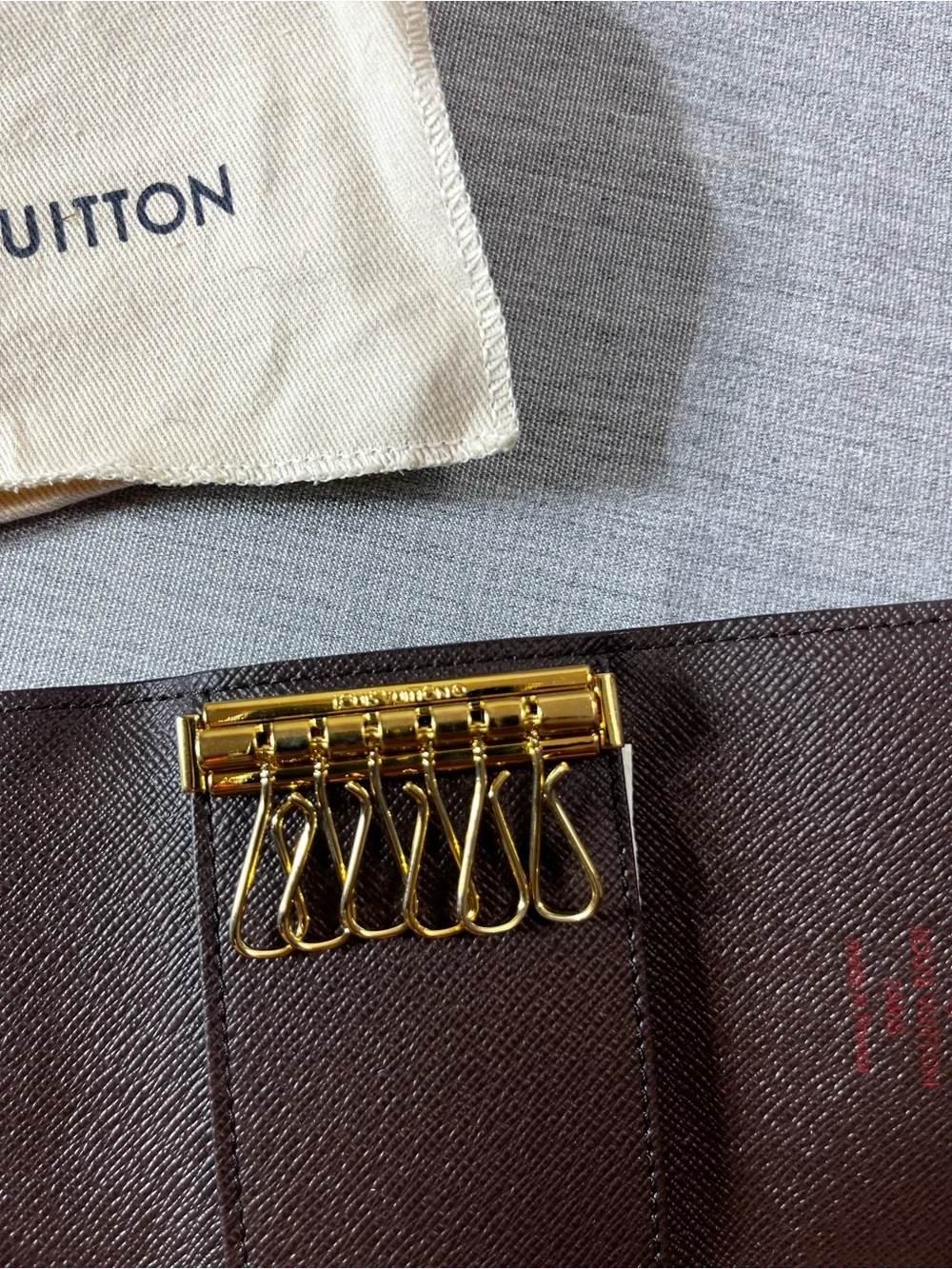 Louis Vuitton Damier Ebene Multicles 6 Key Holder
